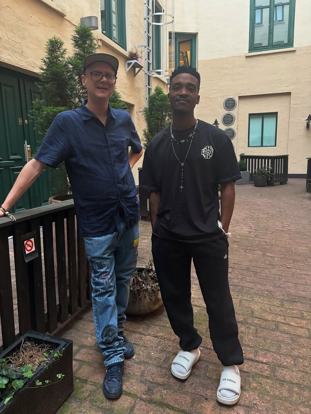 Endre Dalen with DJ Lag at MelaKlubb